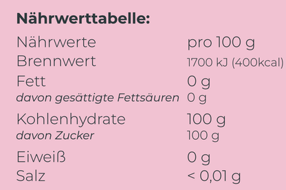 Inselsand Vanille Sahne Zucker